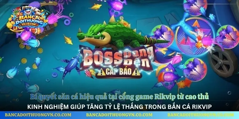 Bí quyết săn cá hiệu quả tại cổng game Rikvip từ cao thủ