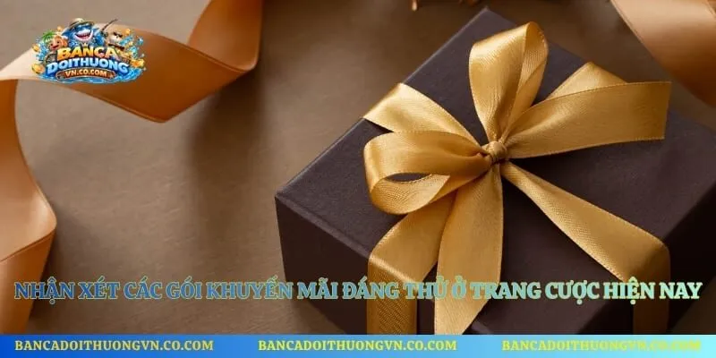 Nhận xét các gói khuyến mãi đáng thử ở trang cược hiện nay
